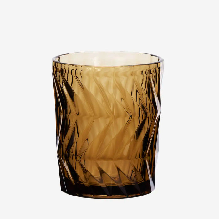 Coloured Drinking Glass | Amber