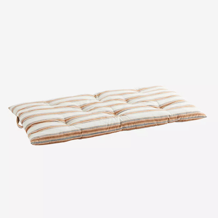 Striped cotton mattress - Small / Cinnamon stripe