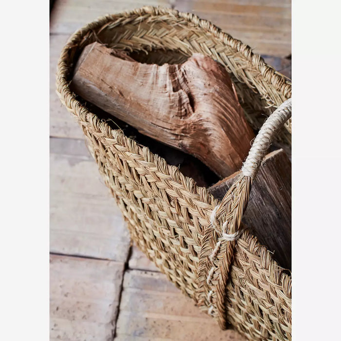 Grass Basket with Handle