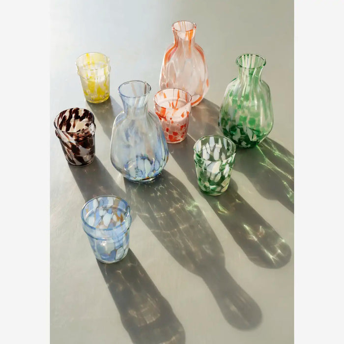 Marbled Drinking Glass