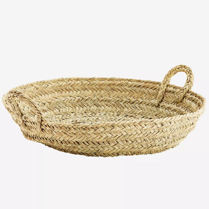 Low Grass Basket with Handle