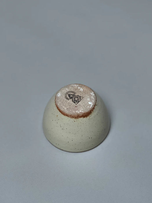 Stoneware Smudge Bowl - Piker White