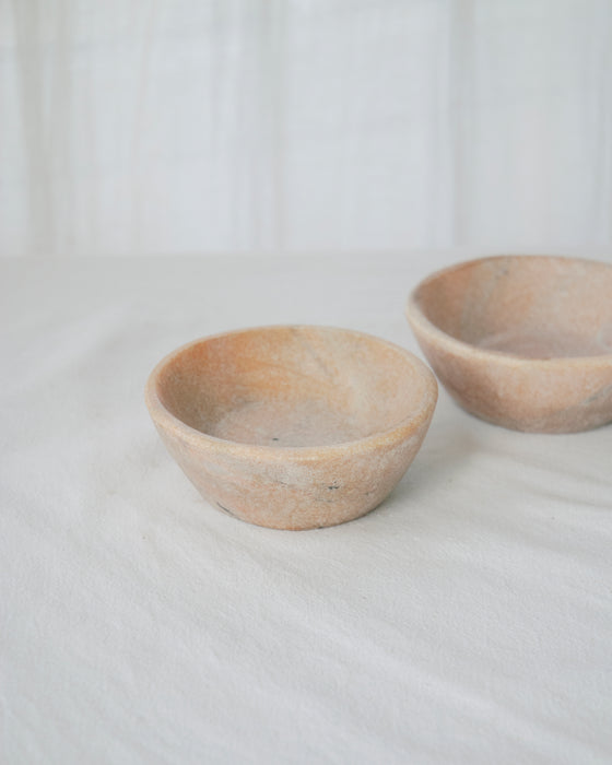 Indian Marble Bowl - Soap Dish