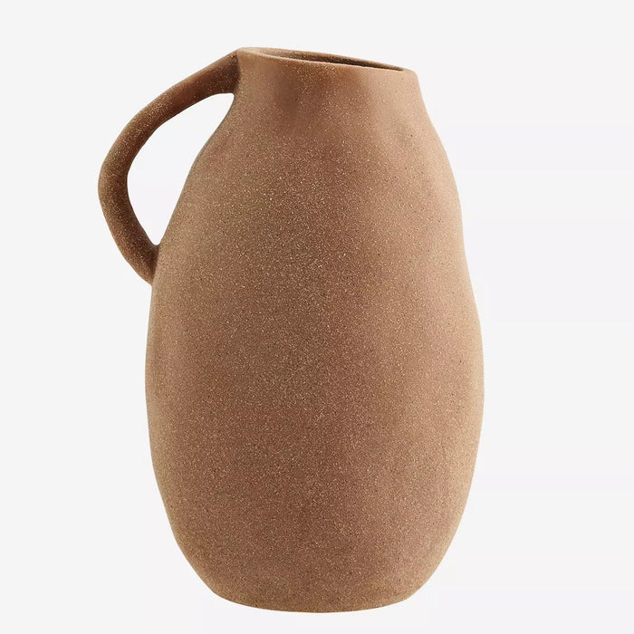 Stoneware Vase with handle